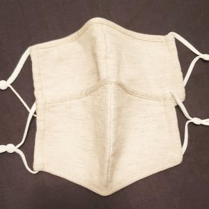 Oatmeal Knit Adjustable Face Masks NWOT